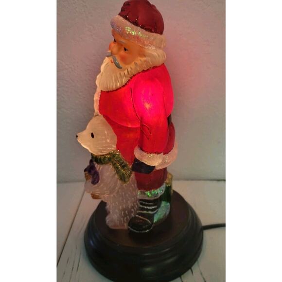 Old World Christmas OWC Merck 2008 Santa’s Helper Light Polar Bear Works - Picture 7 of 11